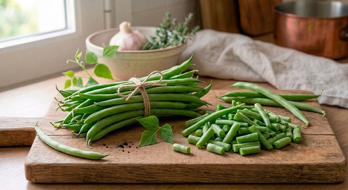 Judía verde de mata baja