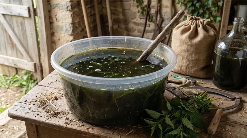 Purín de ortiga